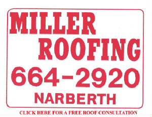 Miller Roofing Montgomery County Delaware County Chester County